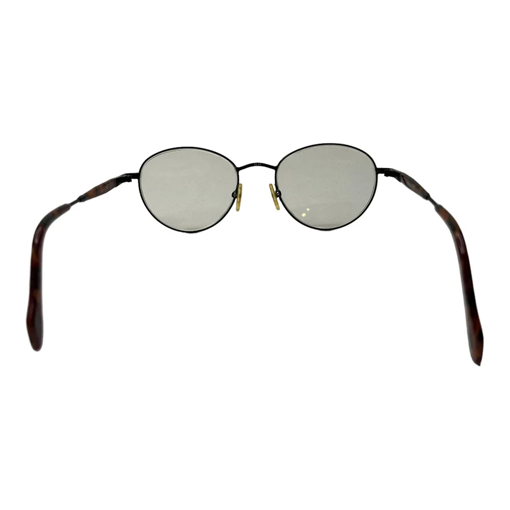 Bridget Eyeglasses‎ Antique Wine Frames Only women Red Tortoise Metal H3592